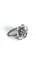 Sterling Silver Flower Rings