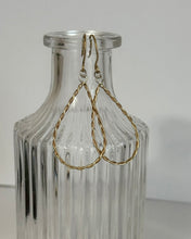 Twisted Wire Teardrop Earrings