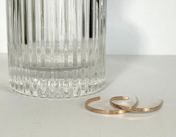 Bronze Hoop Earrings