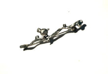 Sterling Silver Bird on a Twig Brooch