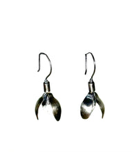 Sterling Silver Snowdrop Earrings