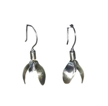 Sterling Silver Snowdrop Earrings