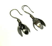 Sterling Silver Snowdrop Earrings