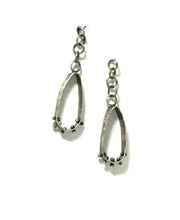 Sterling Silver Teardrop Earrings