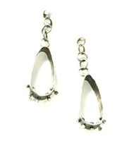 Sterling Silver Teardrop Earrings