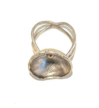 Silver Disk Ring