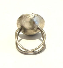 Silver Disk Ring