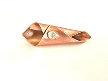 The "Gathered" Copper Flower Brooch