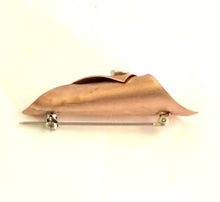 The "Gathered" Copper Flower Brooch