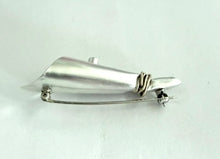Fire Citrine "Gathered" Brooch