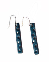 Blue Stick Earrings