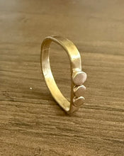 Brass Buttons Ring