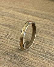 Scalloped Brass Ring