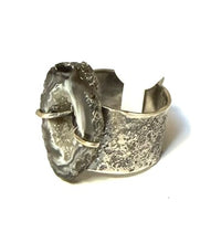 Sterling Silver and Sliced Geode Ring