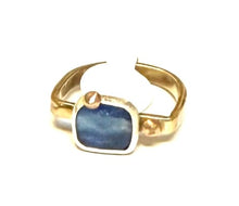 Twilight Blue | Kyanite & Brass Ring