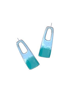 Flip Enamel Earrings