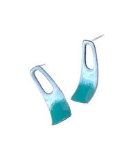 Flip Enamel Earrings