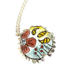 Pollinate Enamel Necklace