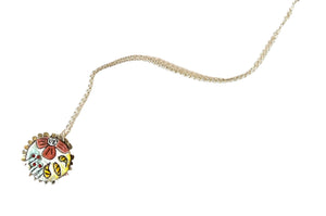 Pollinate Enamel Necklace