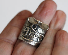 Sterling Silver Grow Ring — Handmade Botanical Wrap Ring