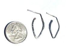 Hammered Hoop Earrings