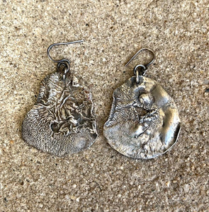 Melted Textured Earrings