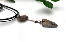 Scalloped Edged Heart Necklace