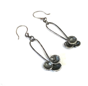 Triple Drop Dangle Earrings